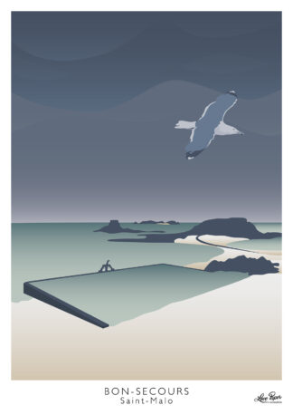 Affiche Saint-Malo Bon-Secours