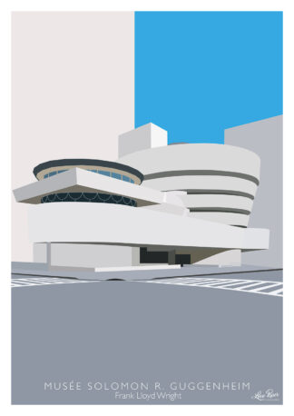 Affiche Musée Solomon R. Guggenheim
