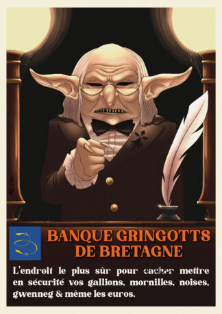 Affiche Fan-Art - Banque Gringotts