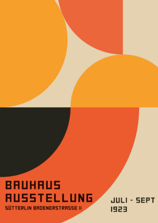 Affiche Bauhaus 4