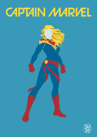 Affiche Fan-Art - Captain Marvel