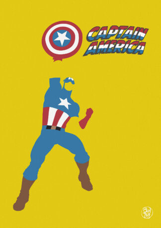 Affiche Fan-Art - Captain America
