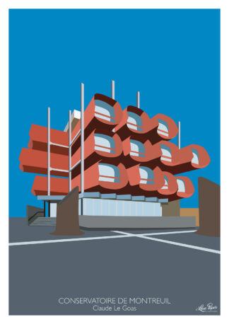 Affiche Conservatoire de Montreuil