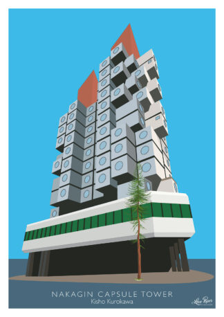 Affiche Nakagin Capsule Tower