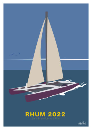 Affiche Rhum 2022 - Catamaran
