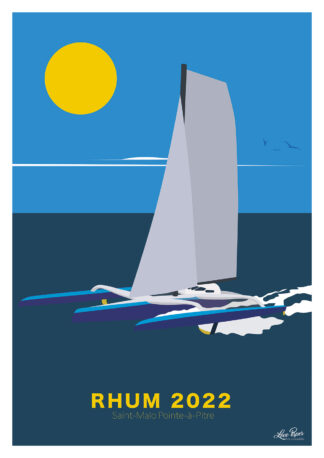 Affiche Rhum 2022 - Trimaran