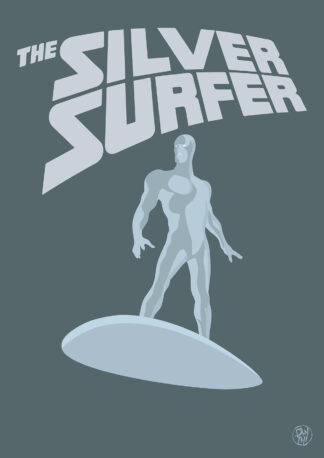 Affiche Fan-Art - Silver Surfer