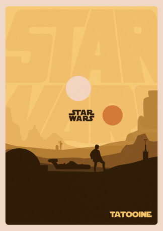 Affiche Fan-Art - Tatooine