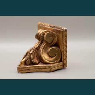 Etagère doré vintage